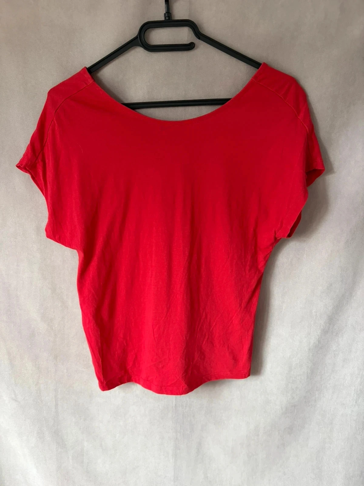 T shirt rouge taille s